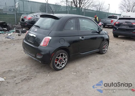 2015 Fiat 500 Sport from USA, damaged, VIN 3C3CFFBR9FT757022